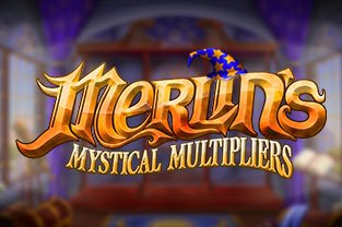 Merlin's Mystical Multipliers slot game at Desert Nights