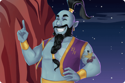 Genie and his games at Desert Nights