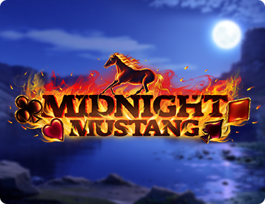 Midnight Mustang game title featuring the slot title 